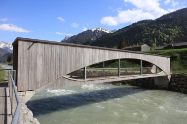 Holzbrücke Au über die Bregenzer Ach