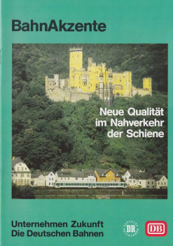 BahnAkzente 06/1992: neue Qualität im Nahverkehr der Schiene