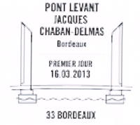 Pont Levant Jacques Chaban-Delmas Bordeaux